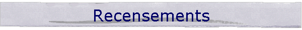 Recensements