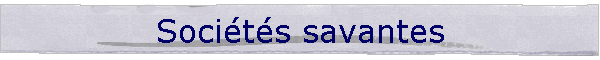 Socits savantes