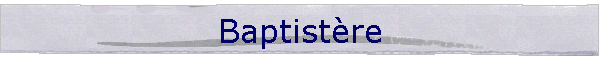 Baptistre