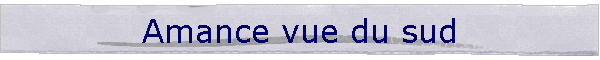 Amance vue du sud