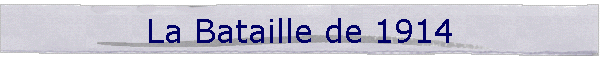 La Bataille de 1914