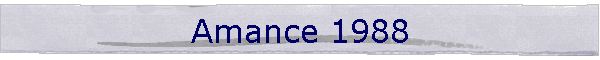 Amance 1988