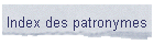 Index des patronymes